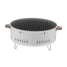 Camping Grill Portable Barbecue Grill Rack Outdoor BBQ Rack Metal Charcoal Grill for Outdoor