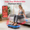 (Blue) Mini Vibration Plate Exercise Machine 6