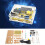 1Hz50MHz Frequency Counter Module, Replacement Crystal Oscillator Tester Module DIY Kit with Yellow Case 2