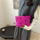 High Quality Bowknot Patterned Makeup Holder Pouches For-Pink 2
