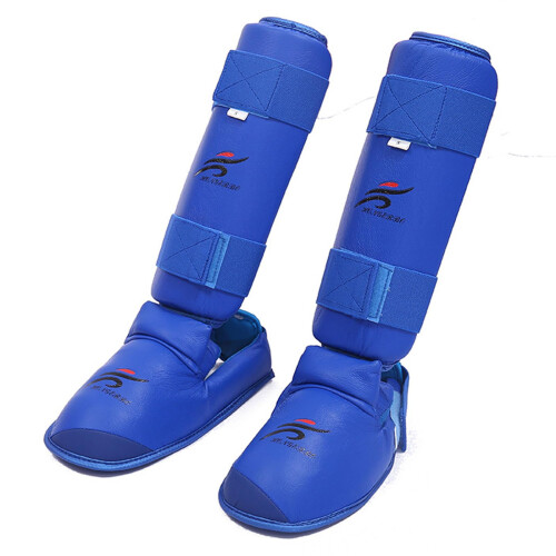 Shin Guards For Muay Thai Blue
