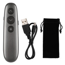 Presentador inalámbrico universal para presentaciones atractivas, personalización y gestión inteligente de la batería, diseñado para mejorar su