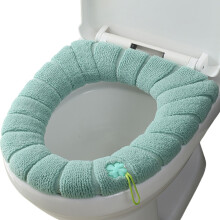 Zachte vezel toiletbrilbeschermer met handig-Groente