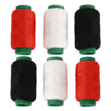 3/6 Spool Embroidery Thread 3 Color Hand Sewing Thread-B