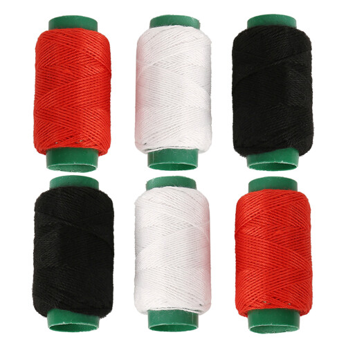 3/6 Spool Embroidery Thread 3 Color Hand Sewing Thread-B