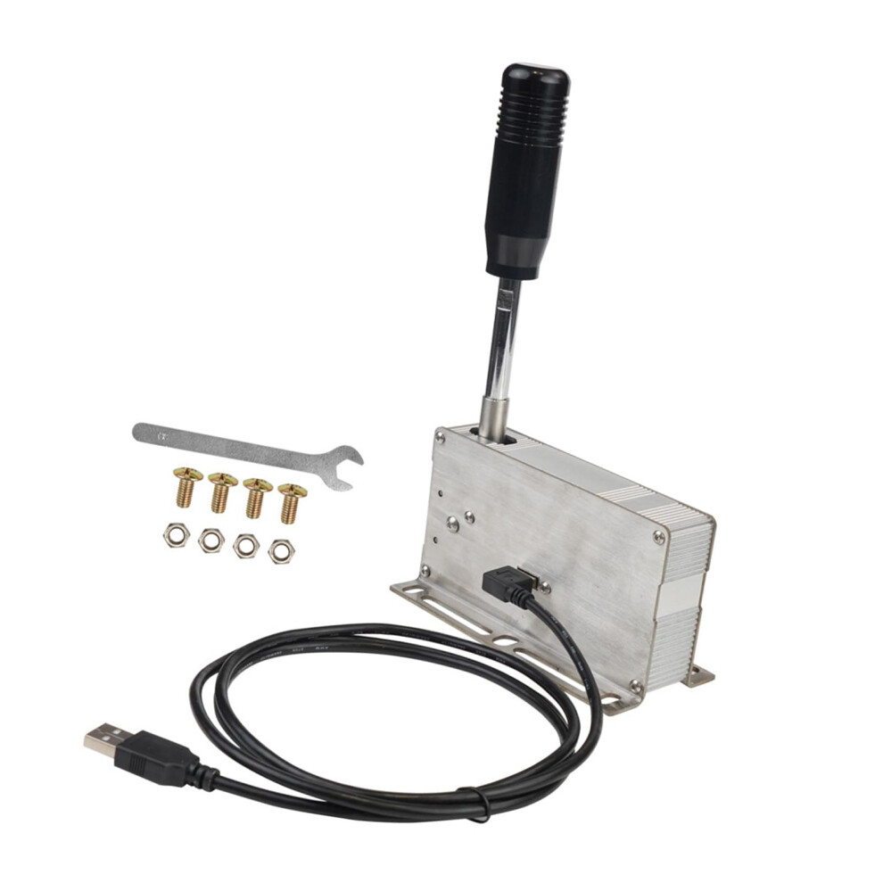 Realistic Racing Shifter Plug And Play Usb Sequential Controller Handbrake For Pc Game 9365049205900