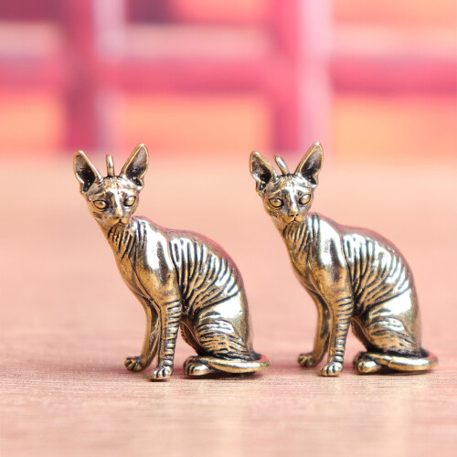Dierenbeeldjes Katten Standbeelden Plank Decors Accent Katten 1