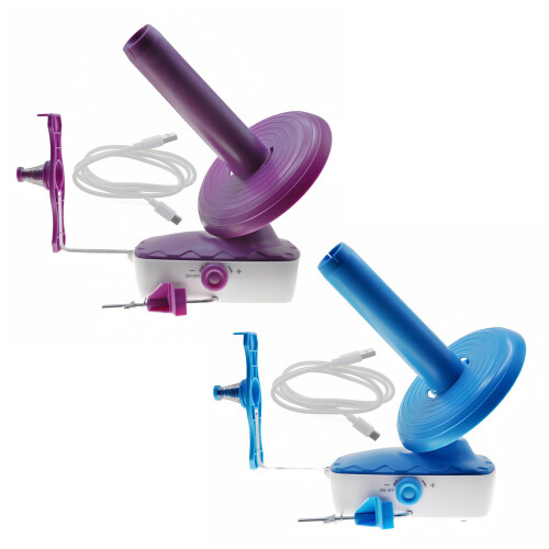 Electric Yarn Winder for Crocheting Knitting Automatic-Blue 1