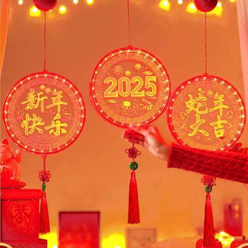 Bright LED Decorative Lights for 2025 Snake Year Energy-Type A 2