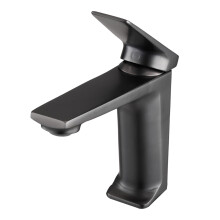 Metal Basin Mixer Tap with Single Lever