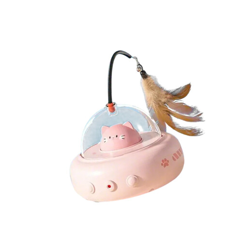 Cats Automatic Moving Toy for Kittens Exercise-Sakura powder
