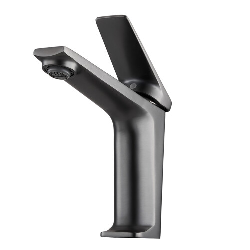 Living And Home Metal Basin Mixer Tap with Single Lever 1