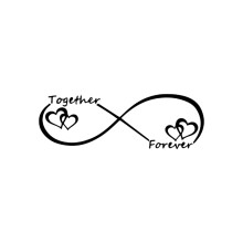 Holding hand muur sticker Valentijnsdag paar hart sticker voor-1