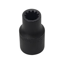 11pt Truck Brake Caliper Socket 3/8'' Pad Screw Remover For Knorr Disc Tool