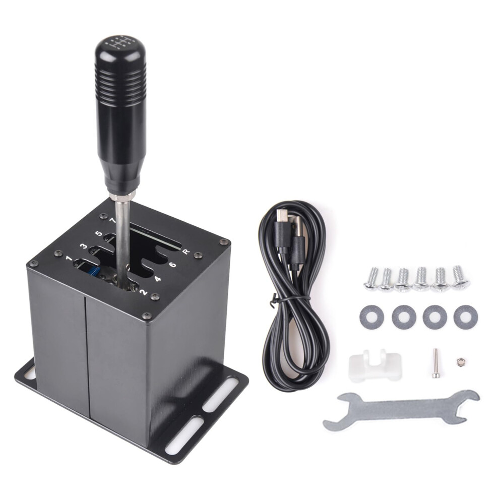 Pc Usb Simulator Shifter 7R H Gear Shifter For Logitech G29/G27/G25/G920, T300rs/Gt, Pc Windows Ats Ets Wrc Sim Racing 9119770926760