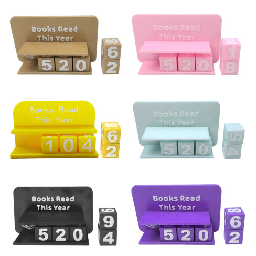 Creatieve Reading Trackers Ornament 3D-geprint-Geel 1
