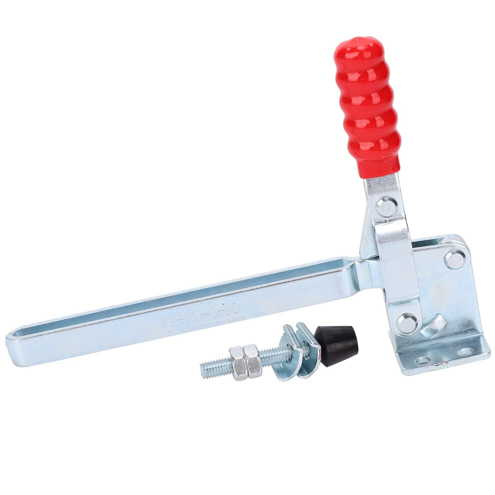 Vertical Toggle Clamp Gh101d15, 180 Kg Clamping Force, Quick Release, Woodworking/Metalworking, Galvanized Iron 9365049207027