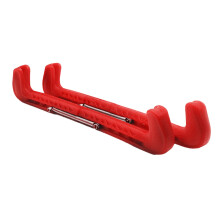 1 Pair Ice Skate Guard Ice Skate Cover Skate Protector Adjustable Skate Guards for Hockey or Figures Red