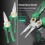 8in1 Electrician Pliers, Multifunctional Wire Stripper Crimper Cutter Tool 4
