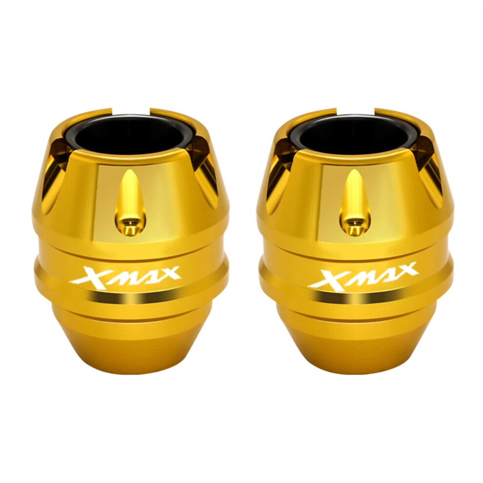 Frame Slider For Yamaha Xmax250 Xmax300 Nmax 155 Xmax 300 250 Motorcycle Front Axle Fork Crash Slider Wheel Protector (Color : Xmaxgold) 9119770928016