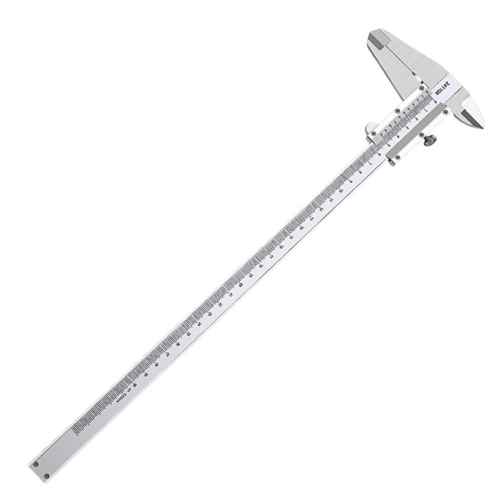 Stainless Steel Vernier Caliper 150/200/300Mm Caliper Measuring Tool Manual Micrometer For Depth Diameter Measurement 241108 9119770926937