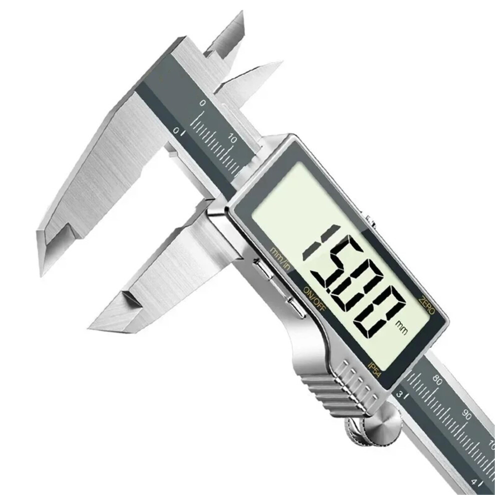 Electronic Digital Display Vernier Calipers 0150/200/300Mm Full Screen Caliper Measuring Tool(200Mm) 9119770928627