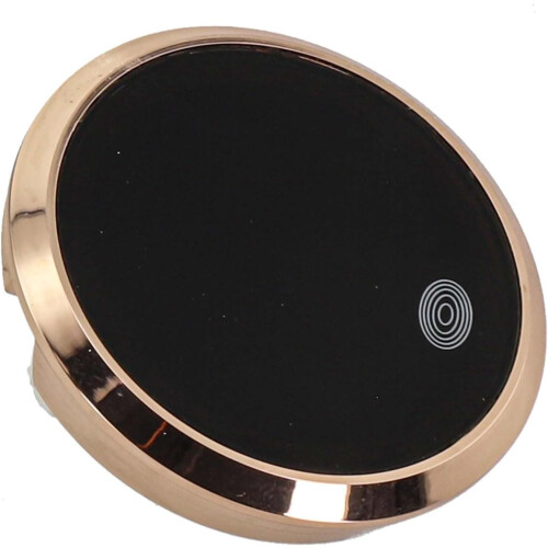 Sleek and Functional For Car Clock Ideal Interior Timing Solution for Busy Drivers (Rose gold) 1