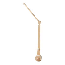 Crib Mobile Arm Wooden Mobile Crib Holder Accessories for Boys and Girls Nursery Decor Wooden Color for Living Room