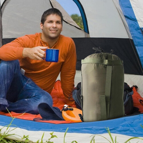 Waterproof Sleeping Bag  Compression Stuff Sack  Lightweight Backpacking Sack 1