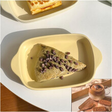 Ceramic Small Baking Dish Home Oven Rectangular Amphora Baking Bowl