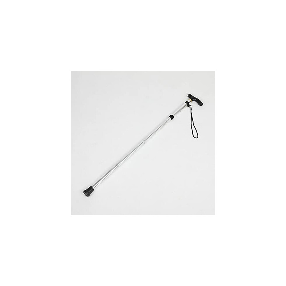 Folding Walking Cane with Telescopic Height Adjustment, Lightweight for Seniors and Elderly Recovery