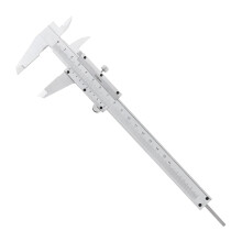 0150mm Carbon Steel 0.02mm  Precision Vernier Caliper With Storage Box Non Digital Caliper Manual Measuring Tool Easy To Use
