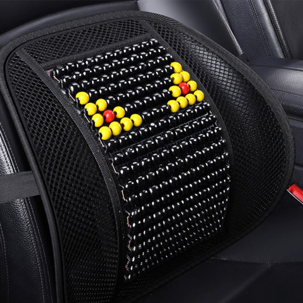 Car Mesh Back Support, Massage Cushion, Car Seat Accessory For Mini Clubman F54 4Door 2Nd Gen, Comfortable Ride, Black 9119770929990