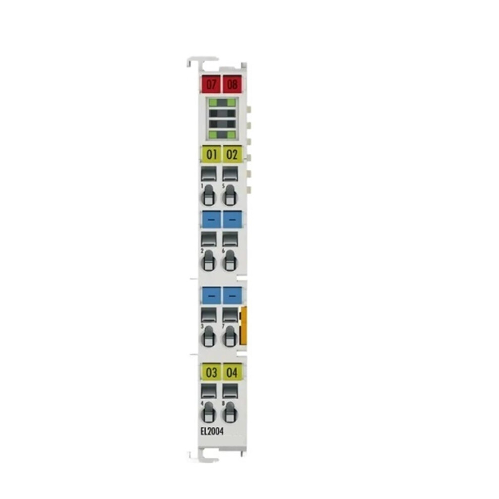 El2004 Terminal Module, 4Channel Digital Output, 24 V Dc, 0.5 A, Reliable Industrial Control, Plc Compatible 9365049209052