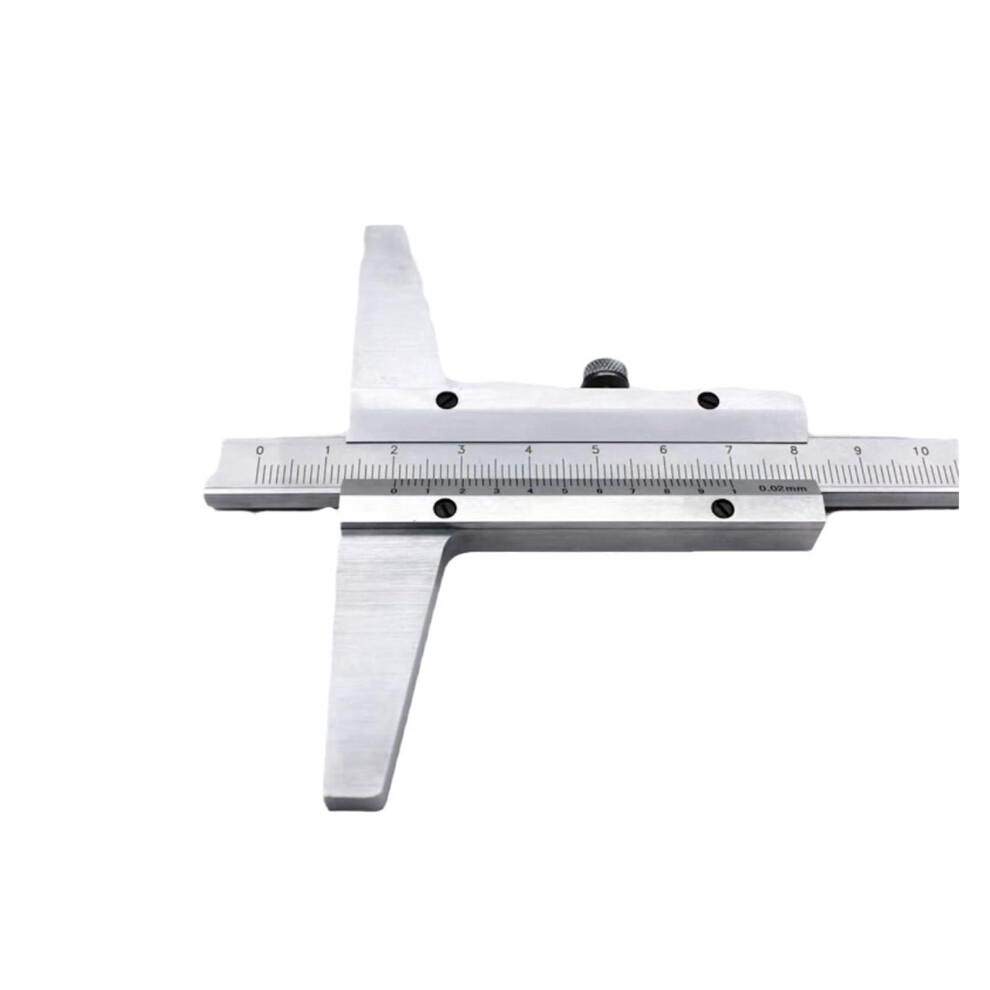 Dial Calipers Depth Gauge Depth Caliper Vernier Caliper Measuring Tool Woodworking Stainless Steel Height Ruler Depth Gauge(0200) 9119770930149