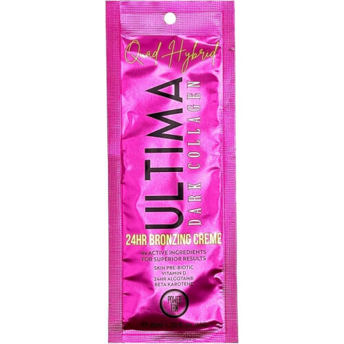 Power Tan Ultima Dark Collagen Quad Bronzing Creme