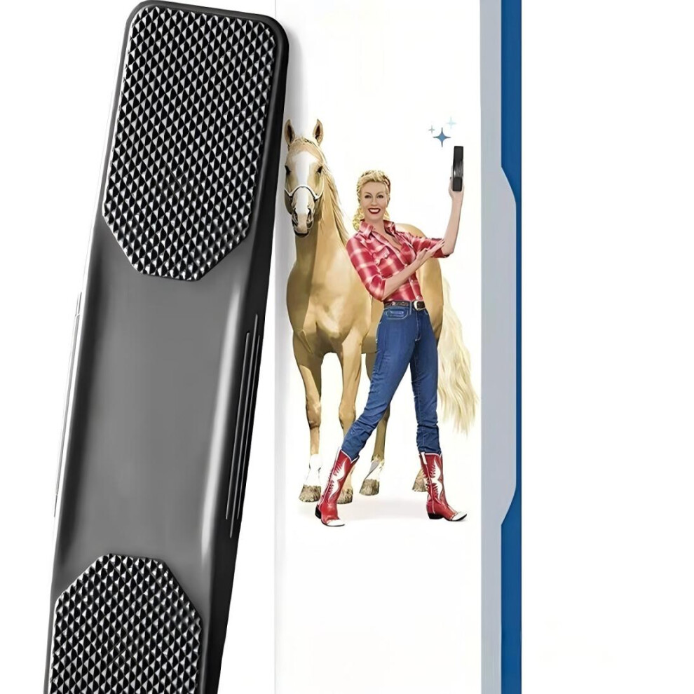Pet Grooming Brush For Dogs And Cats (Black) Black