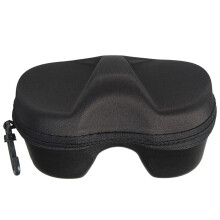 Snow Goggles Case EVA Travel Bag Waterproof Zippered Storage For Snowboard Goggles Compact Lightweight Fits All Sizes