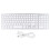 Wireless Keyboard for Mac Windows Devices, Plug & Play Bluetooth Connection with Rechargeable Battery, Full-Size Ergonomic Design with Numeric Keypad 1