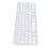 Wireless Keyboard for Mac Windows Devices, Plug & Play Bluetooth Connection with Rechargeable Battery, Full-Size Ergonomic Design with Numeric Keypad 4