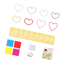 Suncatchers Crafts Safe Paper Cutting Craft Set voor-Liefde