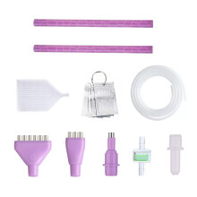 Plastic strass-penvervangingsset met meerdere tips,-Paars