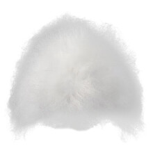 Synthetische Pet Grooming Training Haarstukje Ongetrimd-haar wit