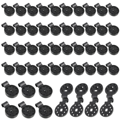 50pack/lot Convenient Panel Shade Net Clip For Quick Installation Easy 2