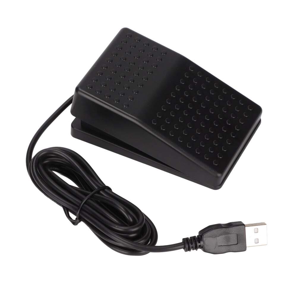 Programmable Foot Switch Pedal With Usb Connection, Multi Functional Use Footswitch For Gaming Zoom Transcription Key Settings Factory Testing Instrum 9486358005538