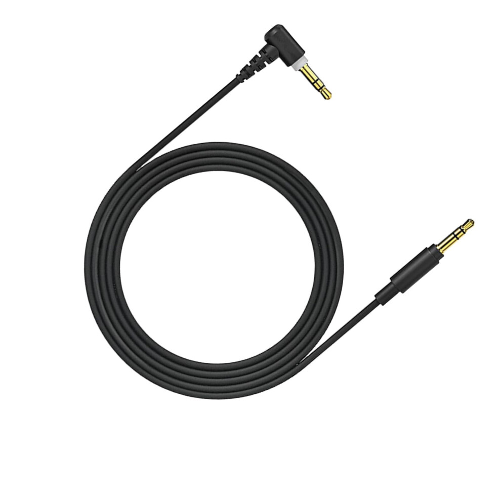 3.5Mm Right Angle Aux Cable Clear Sound Tangle Pvc Cord For Sony Xm4 Xm3 Xm2 Headphones 9119770930750