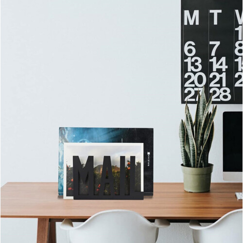 Sturdy Iron Desktop Mail Organizers for Letter and-1 set 2