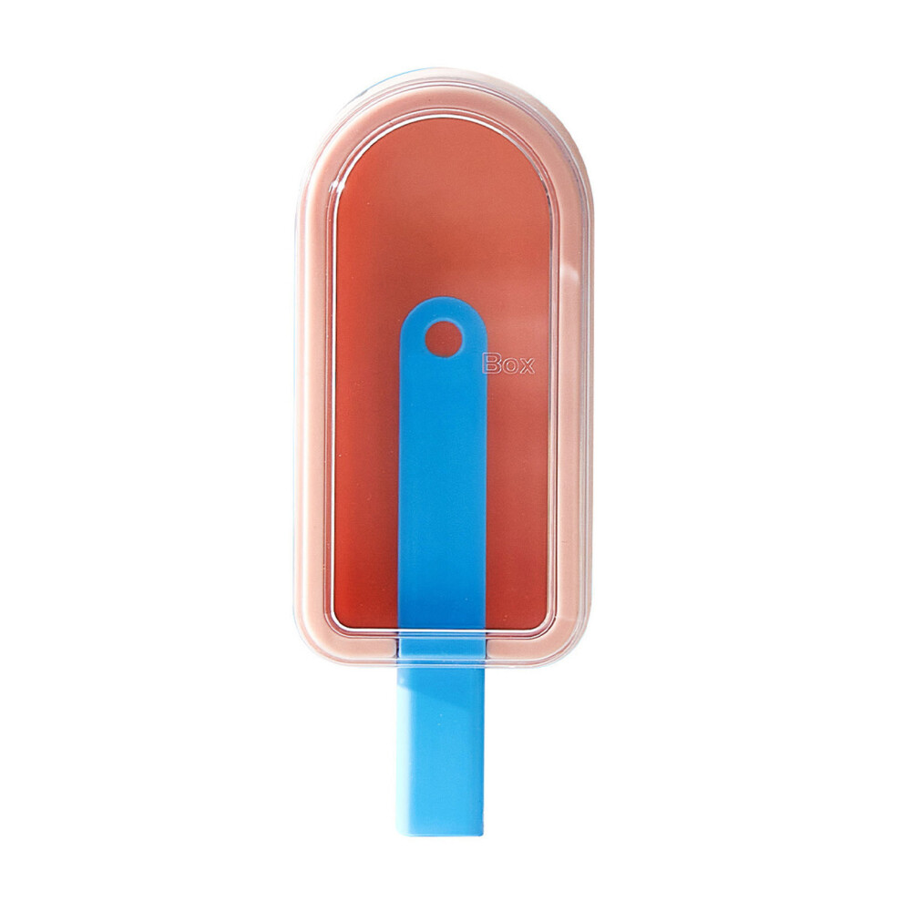 Cream/Pink Stackable Ice Molds With Lid For Sorbets Ice