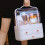 Clear Drawer Makeup Storage Solution Portable for Easy-L Pink 6