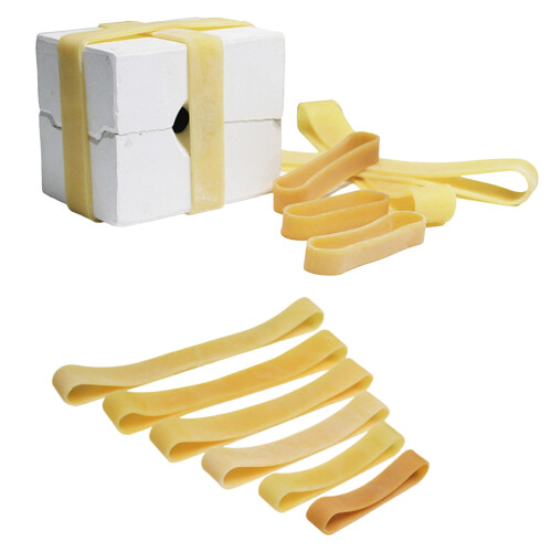 6Pieces Gypsum Mold Rubber Bands for Ceramic Pottery Wrapping 1